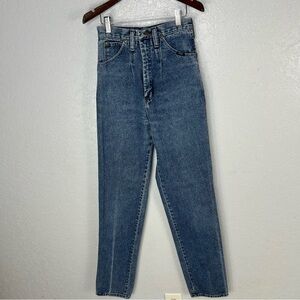 Vintage Wrangler Jeans Silver Lake Bareback Tall Taper Jeans Size 00 or 24 X 34